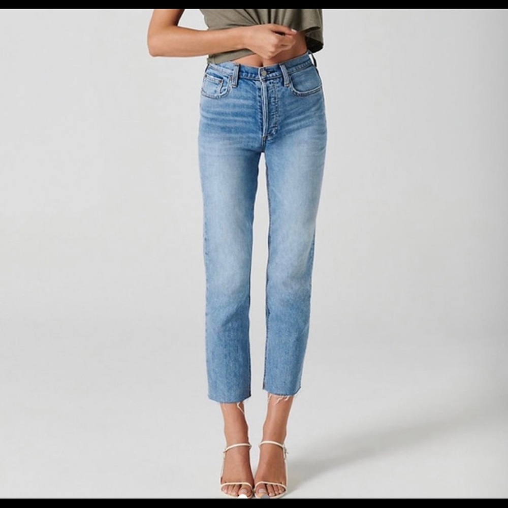 Aritzia denim forum arlo high rise straight